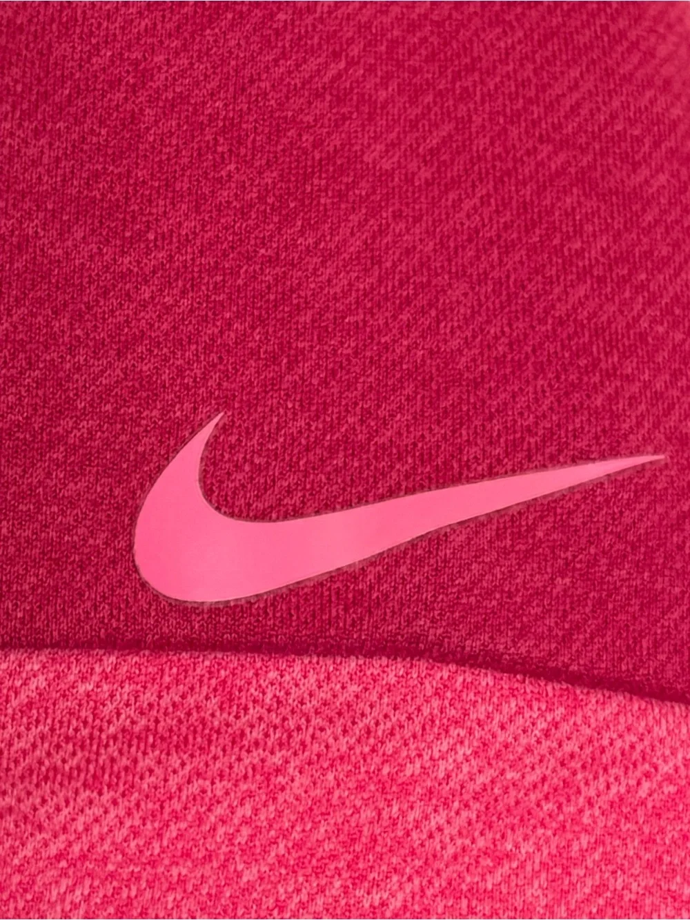 Nike Golf Tour Performance Polo Shirt Hot Pink Dri-Fit Short Sleeve - Women L